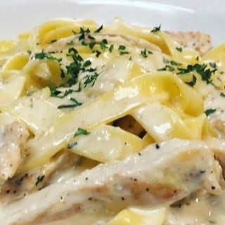 Kids Chicken Fettuccine Alfredo