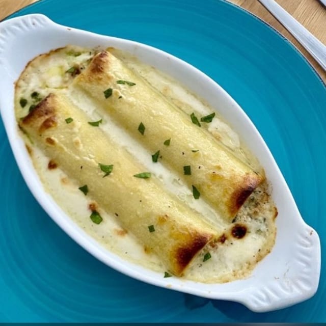 Veal&Spinach Cannelloni.